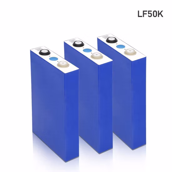 Cellules de batterie rechargeables au lithium-ion LiFePO4 de longue durée de capacité élevée de 3.2V 50ah