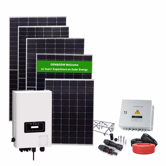Bess Hybrid 10MW Conteneur Photovoltaïque Utilitaire Échelle Batterie Système de Stockage d'Énergie Solaire Centrale Solaire à Usage Industriel
