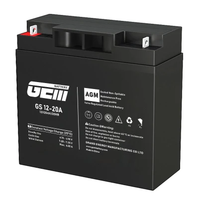 Prix ​​d'usine 12V 20ah remplacement rechargeable UPS batterie de secours SLA VRLA batterie à cycle profond