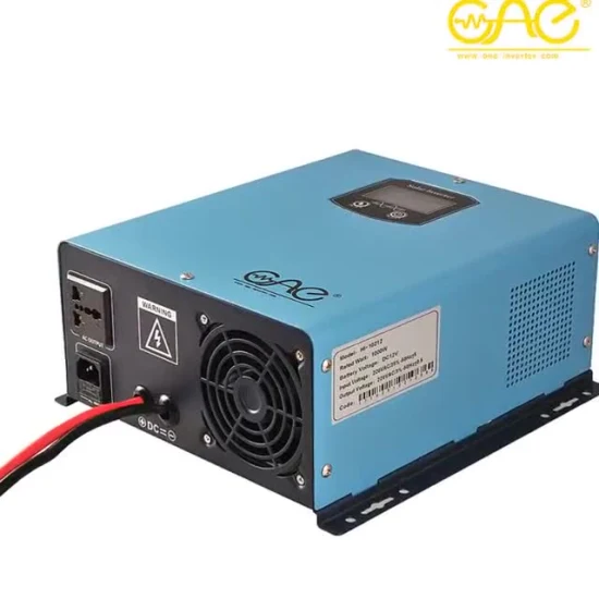 Onduleurs basse fréquence 12VDC 220VAC Onduleur solaire hybride à onde sinusoïdale pure 500W avec contrôleur de charge PWM