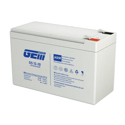 Prix ​​bon marché 12V 10Ah Batterie au gel solaire AGM Batteries de stockage 12V pour UPS et sécurité